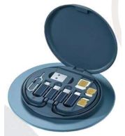 Multi Purpose Data Cable Set for Charging and Daily Device Connectivity, Compact Tech Accessory for Office Use, Travel Carry, Promotional Gifting and Everyday Utility